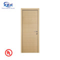 Five star hotel entry room 90 minutes fire rated wood door